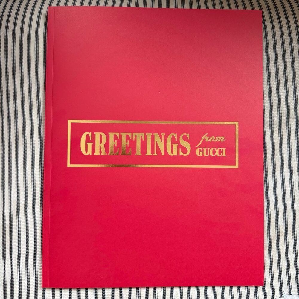 RARE Gucci Book of Wrapping Paper 2022
